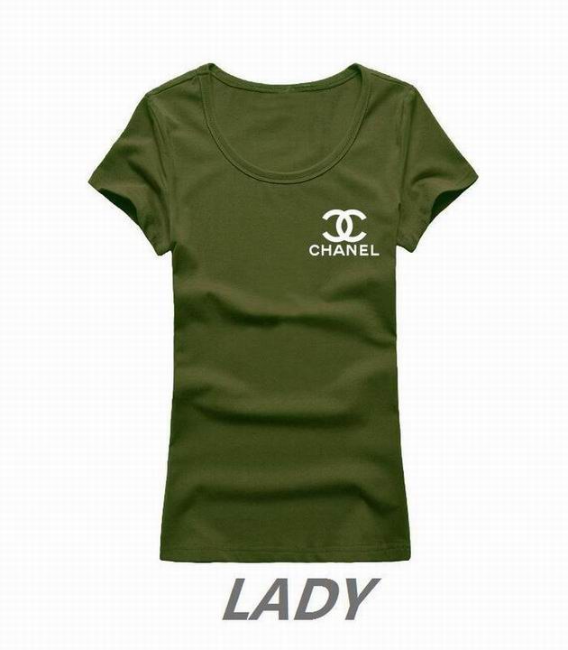 Chanel short round collar T woman S-XL-026